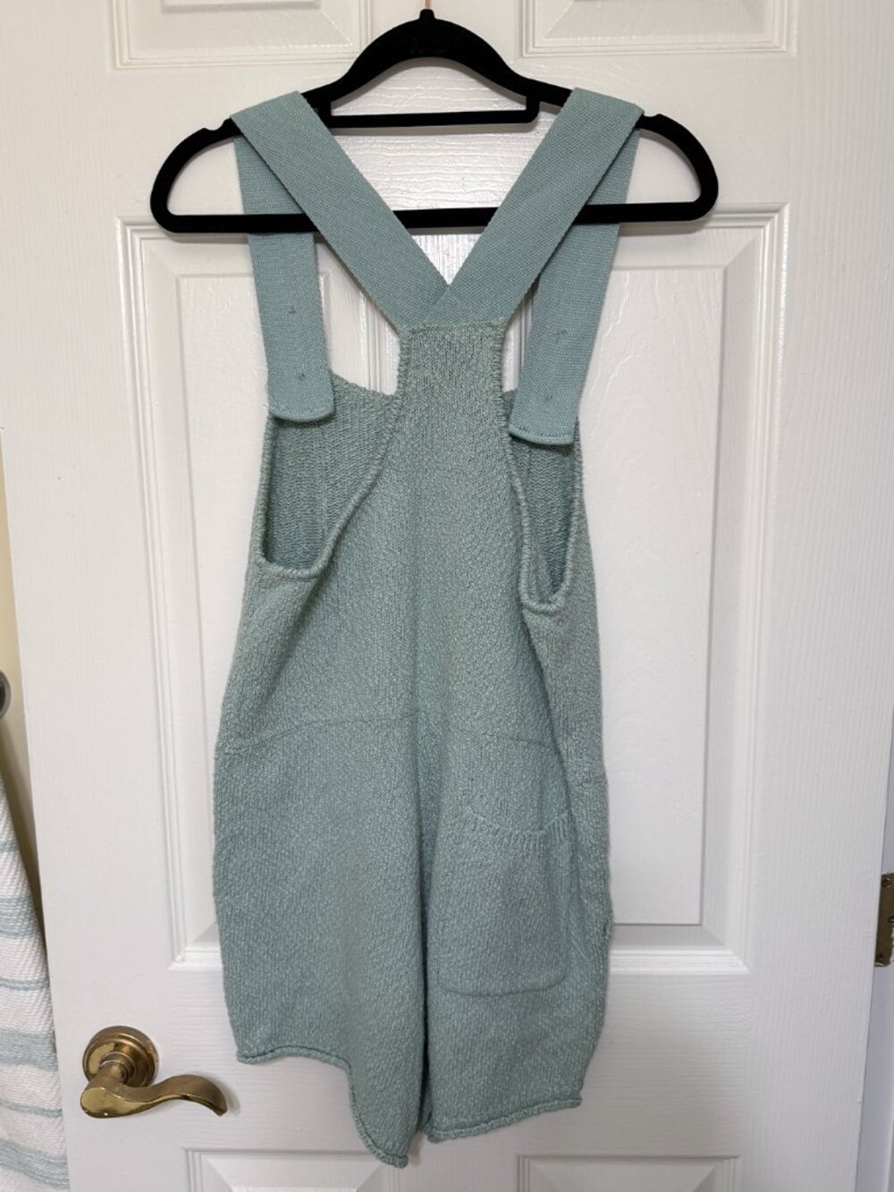 Free People Beach Over It One Piece Romper - Light Blue - Picture 5 of 6